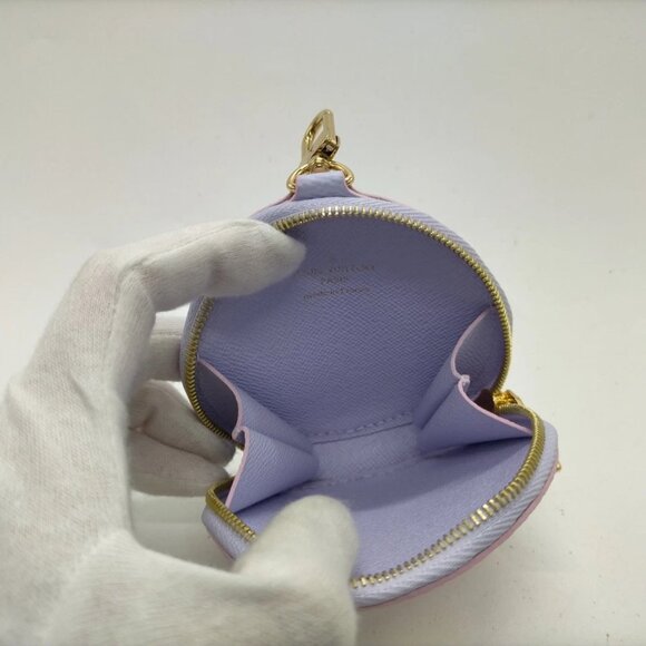 Louis Vuitton LV Coin Case On The Go Spring Sunset Pink Monogram 499-042425 - Picture 6 of 9